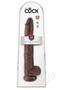 King Cock Dildo With Balls 14in - Chocolate